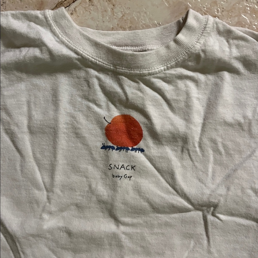 vintage 90s baby gap tshirt 4yr xl - Picture 2 of 2
